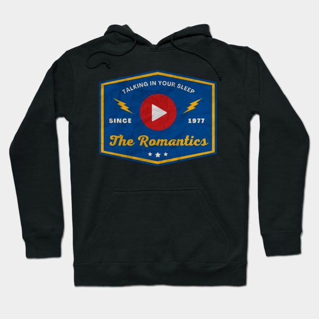 The Romantics // Play Button Hoodie by Blue betta